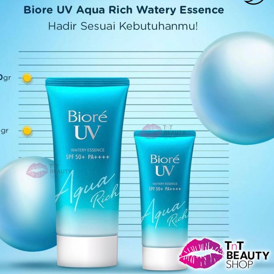 Id Yy5Y9 Biore UV Aqua Rich Watery Essence SPF50 - Biore Sunscreen