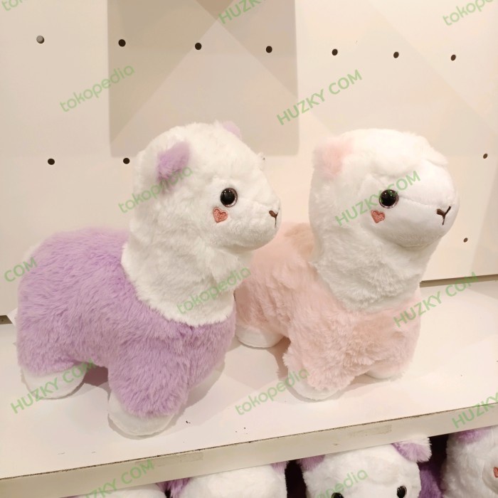 Miniso Boneka Llama / Alpaca Lucu (Sz 21Cm)