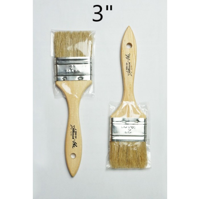 

PRIMA OKE KUAS CAT 3" KUAS SERBAGUNA BRUSH GAGANG KAYU 3 INCH