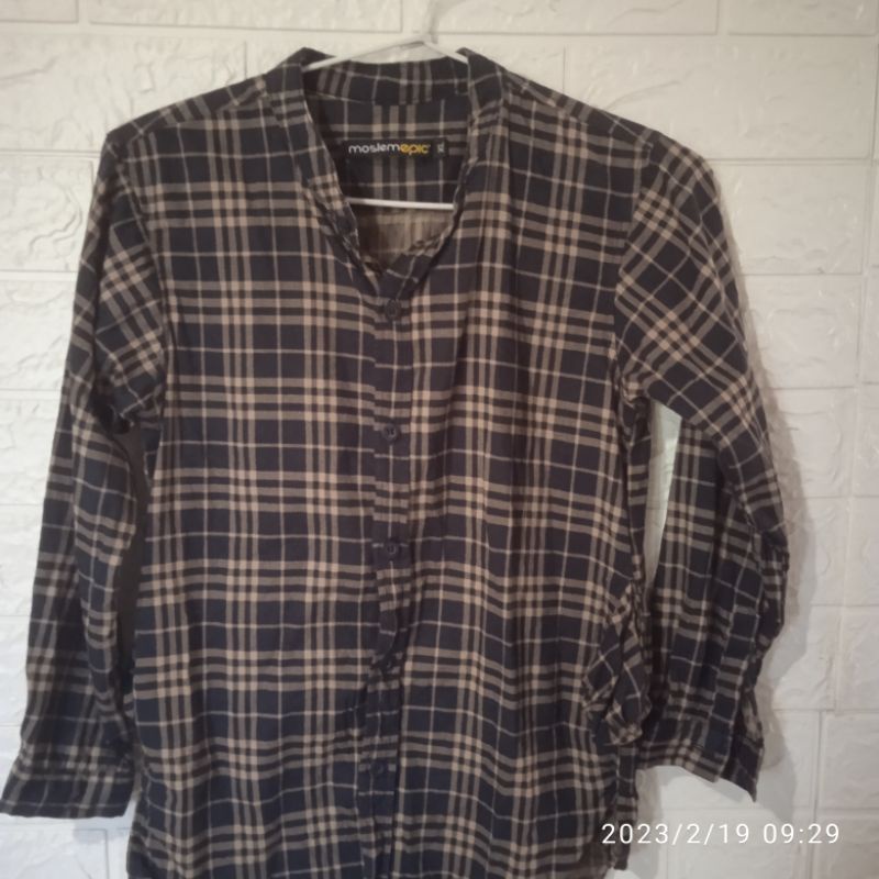 preloved kemko kemeja koko ayah anak brand moslem epic size XL #koko #kemejakoko #kokocouple #kokoay