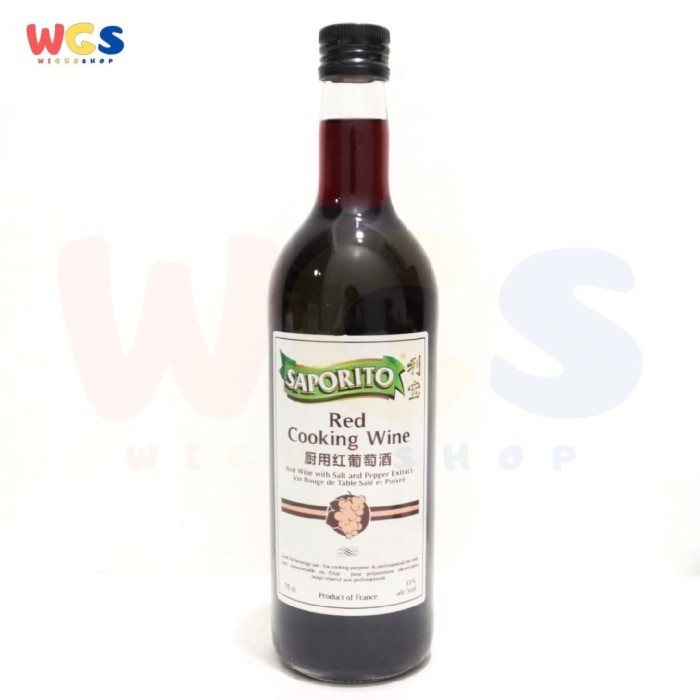 

Saporito Red Cooking Wine With Salt & Pepper Extract For Cooking 750ml