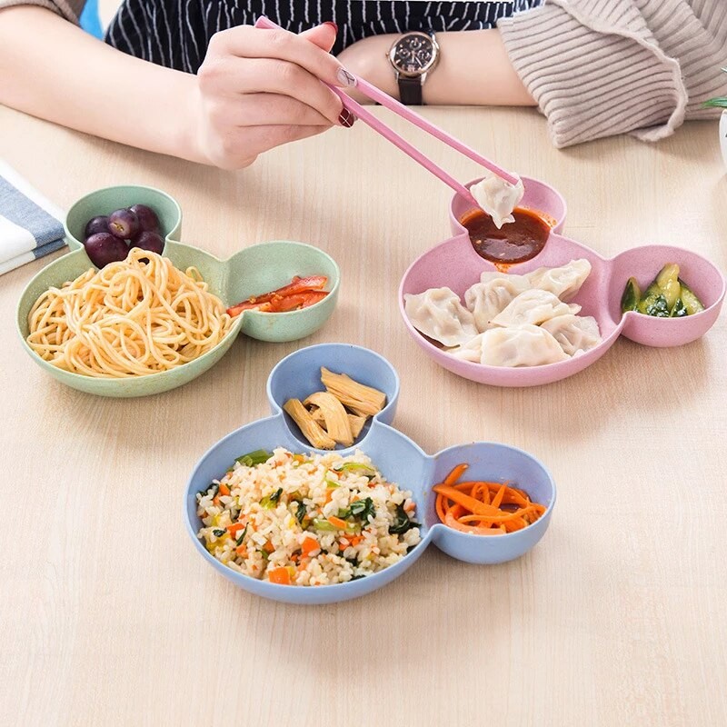 [GROSIR] MANGKUK MAKAN ANAK TATAKAN WADAH MICKEY MOUSE BOWL FOR KIDS LUCU