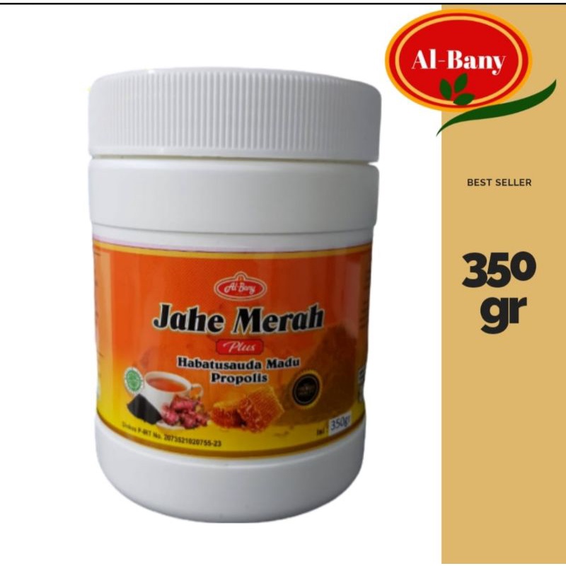 

Jahe Merah Super Al-Bany Nett 350gr