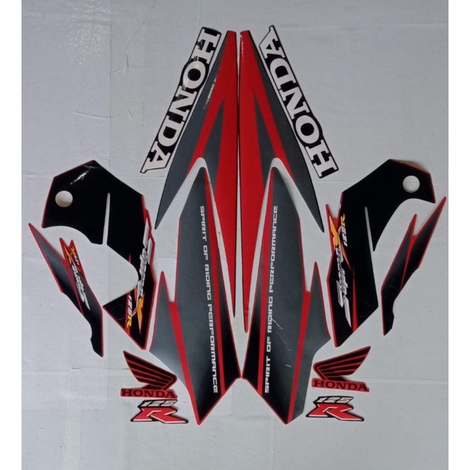 Stiker Striping Motor Honda Supra X 125 R 2005 Termurah Lis Body Supra x 125 R 2005 Terbaru