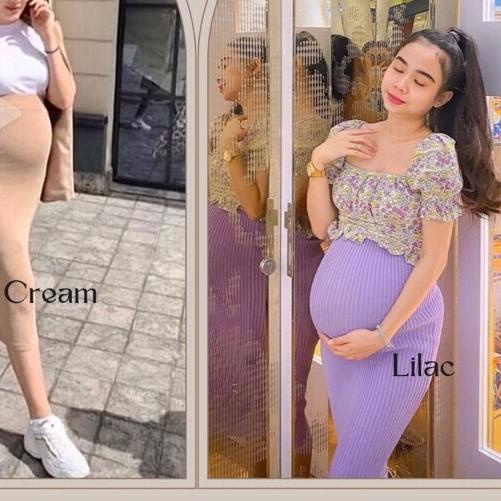 Ω ROK SPAN RAJUT/ROK SPAN KNITTED/ROK PANJANG DAN ROK 7/8 PREMIUM ۝