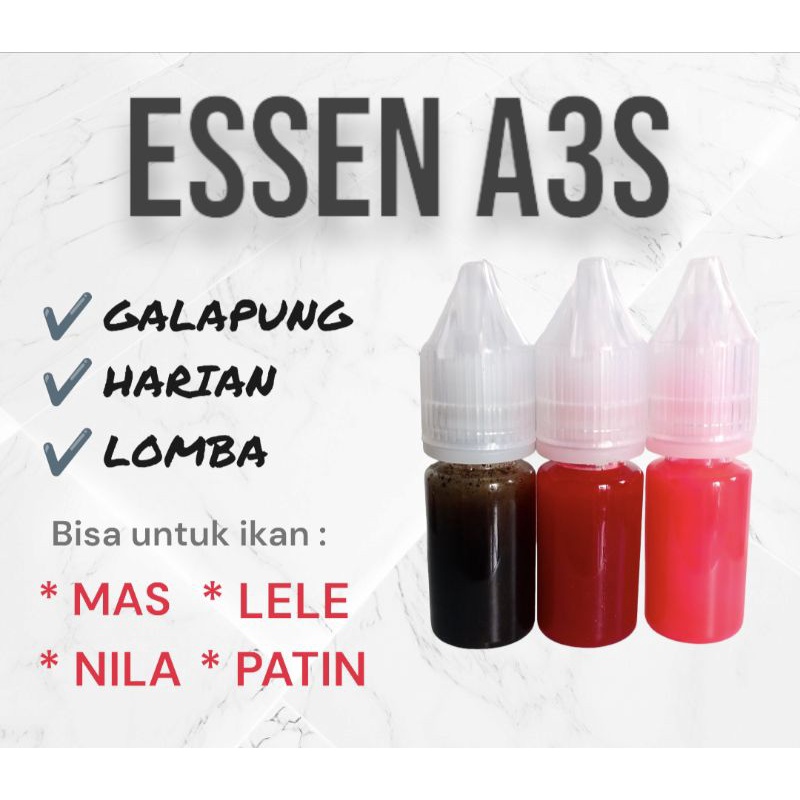 UMPAN ESSEN IKAN MAS A3S SUPER PREMIUM