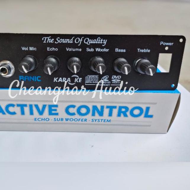 ➴ Kit Tone Control Mic Echo plus Subwoofer With panel ➢