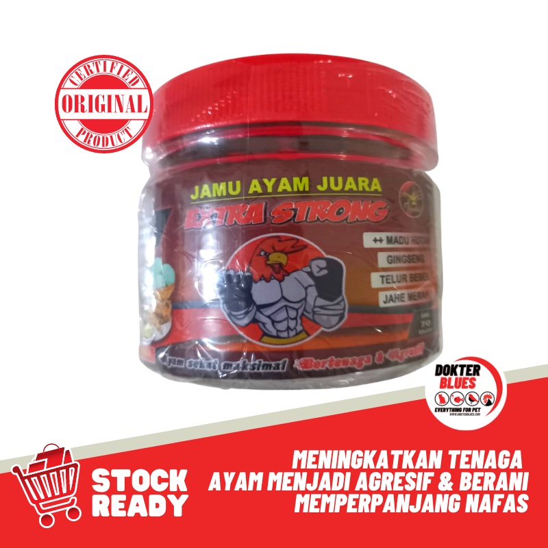 Jamu Ayam EXTRA STRONG TOPLES (70 Butir)