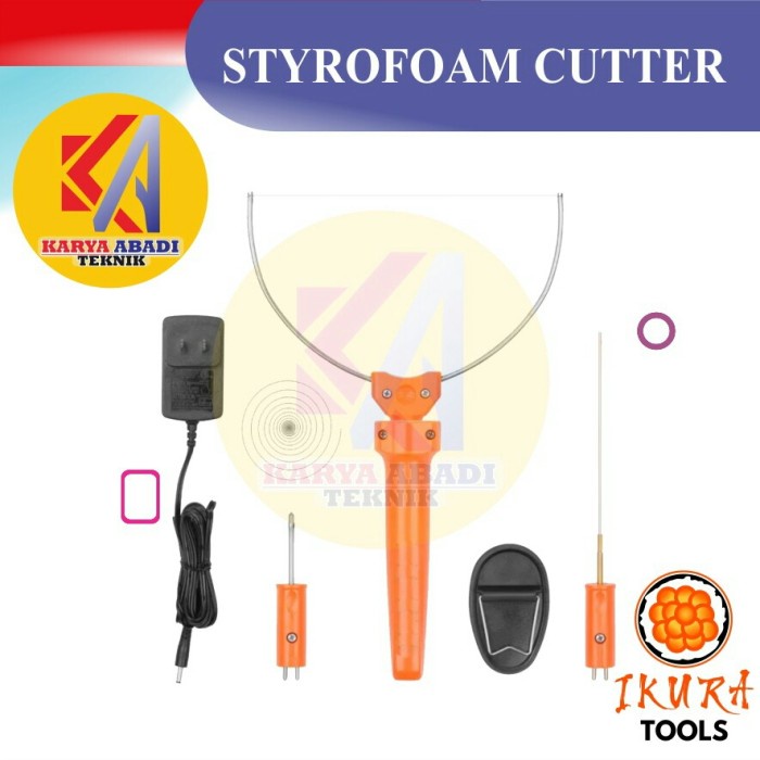 

Terlaris Cutting Alat Potong Gabus Styrofoam Cutter 3 In 1 Ikura Hot Wire Cutter