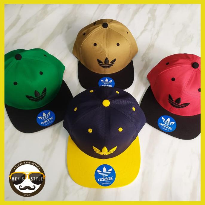 Snapback Adidas Pria Wanita Ori Premium Kualitas Premium VTS 04