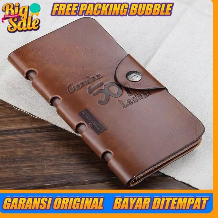 MURAH MERIAH DOMPET PANJANG PRIA/DOMPET KULIT PRIA/DOMPET KULIT ASLI PREMIUM PRIA/DOMPET LIPAT PRIA 