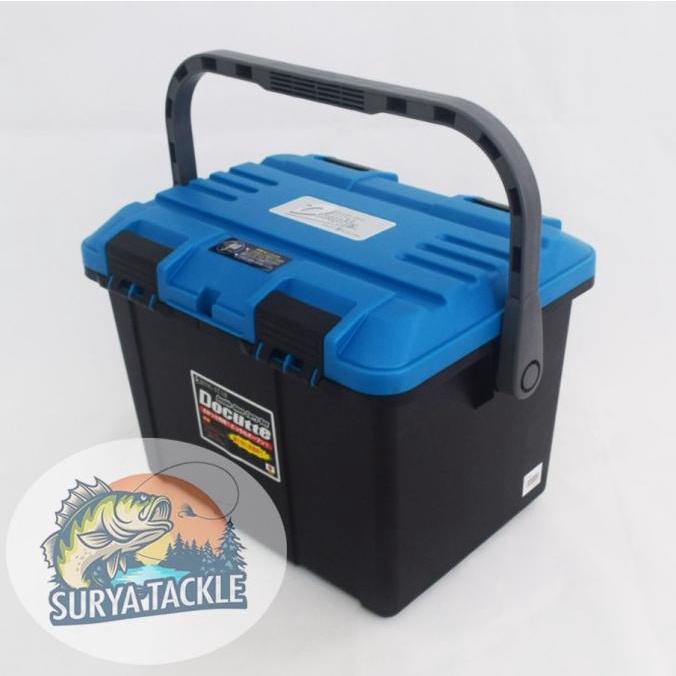Tackle Box Docutte 4700-Blue Kotak Pancing/Tool Box Original Japan