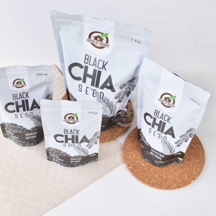 

✬ Organic Black Chia Seeds 300 Gr ❊