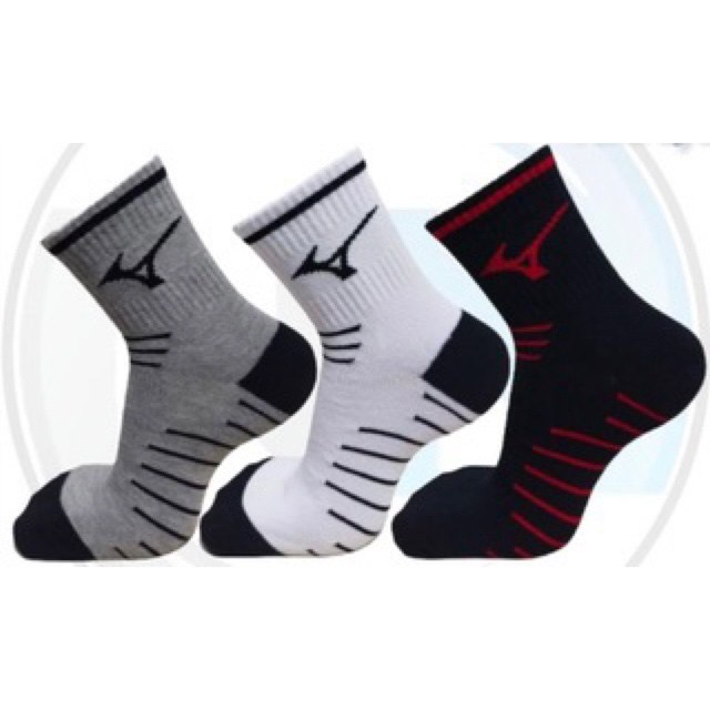 kaos kaki sports mizuuno bitmainn kaos kaki high quality tebal sport sport import socks