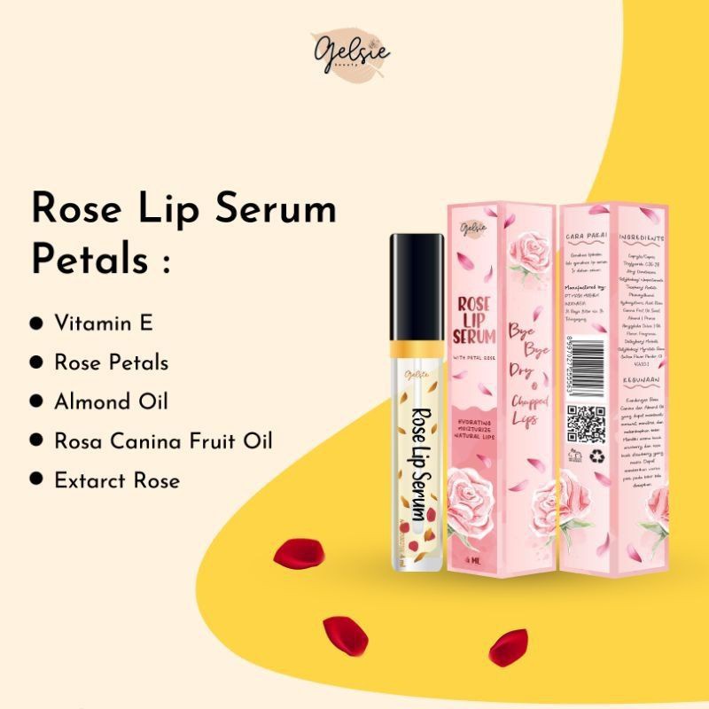 GELSIE ROSE LIP SERUM 4ML