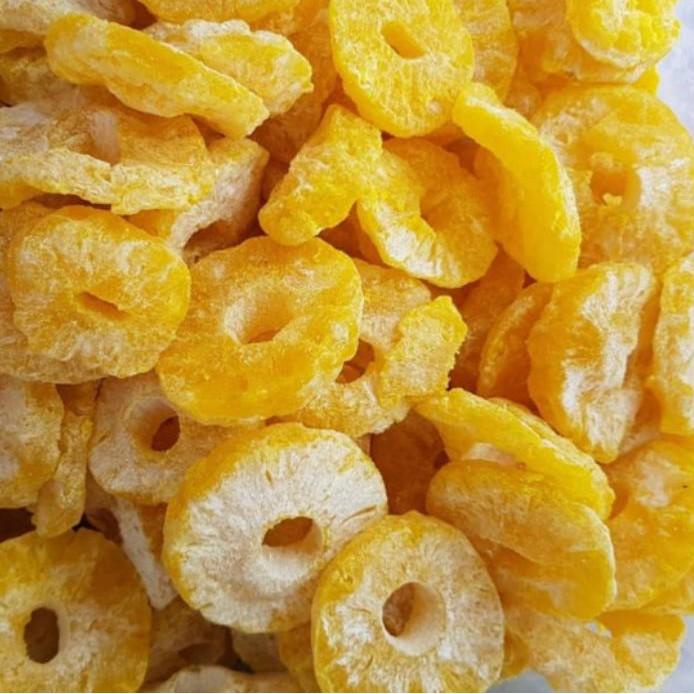 

☉ manisan nanas asli berat 500gr ♗