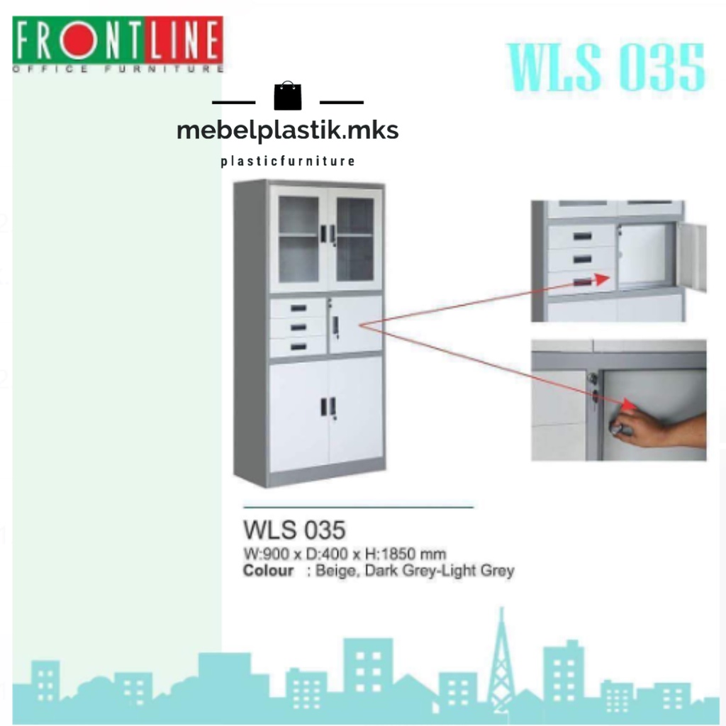 Lemari arsip WLS 035 Frontline