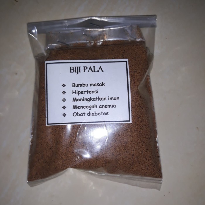

TERBAIK BUBUK BIJI PALA HERBAL- 250 GRAM