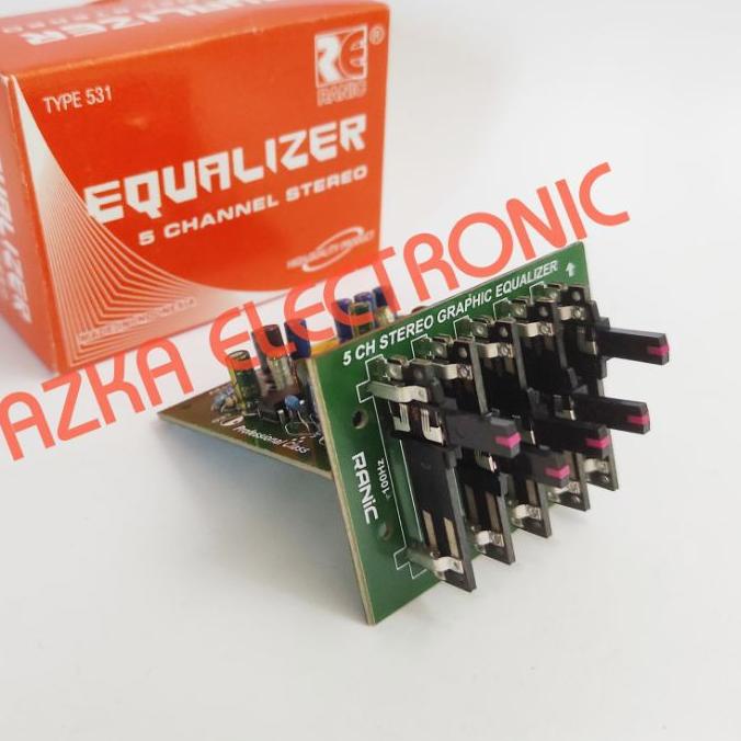 ☏ Kit Equalizer 5 Channel Stereo ❋