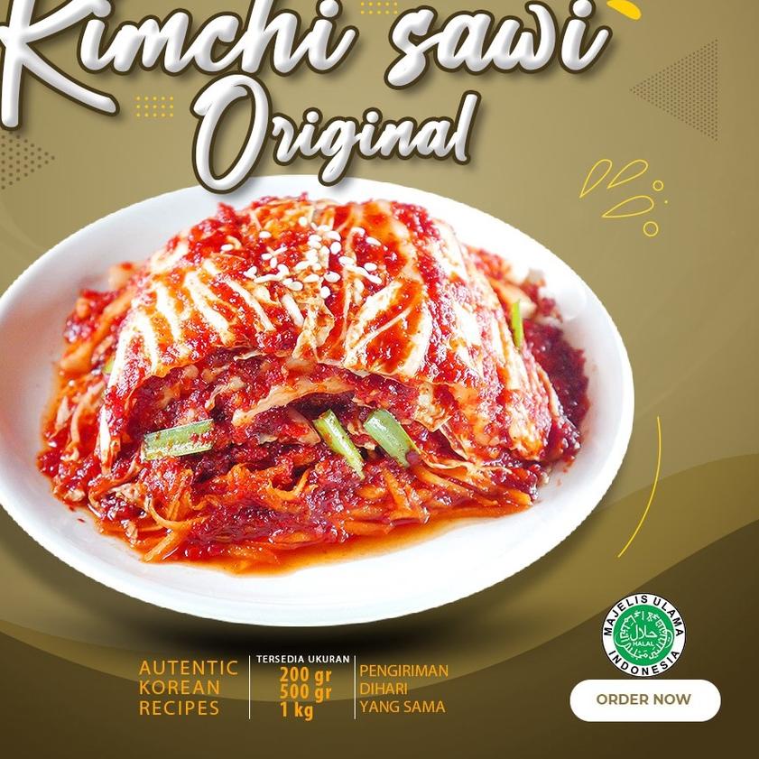 

۩ Kimchi Fresh Sawi 500 Gram Korea Murah Enak ♟