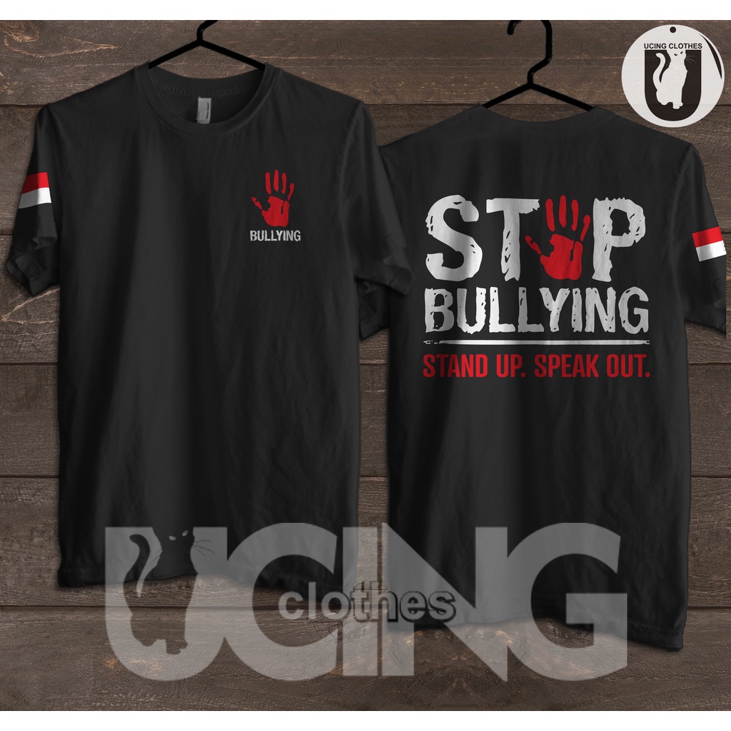Kaos Baju Stop Bullying Anti Perundungan Agen Perubahan Kaos Distro