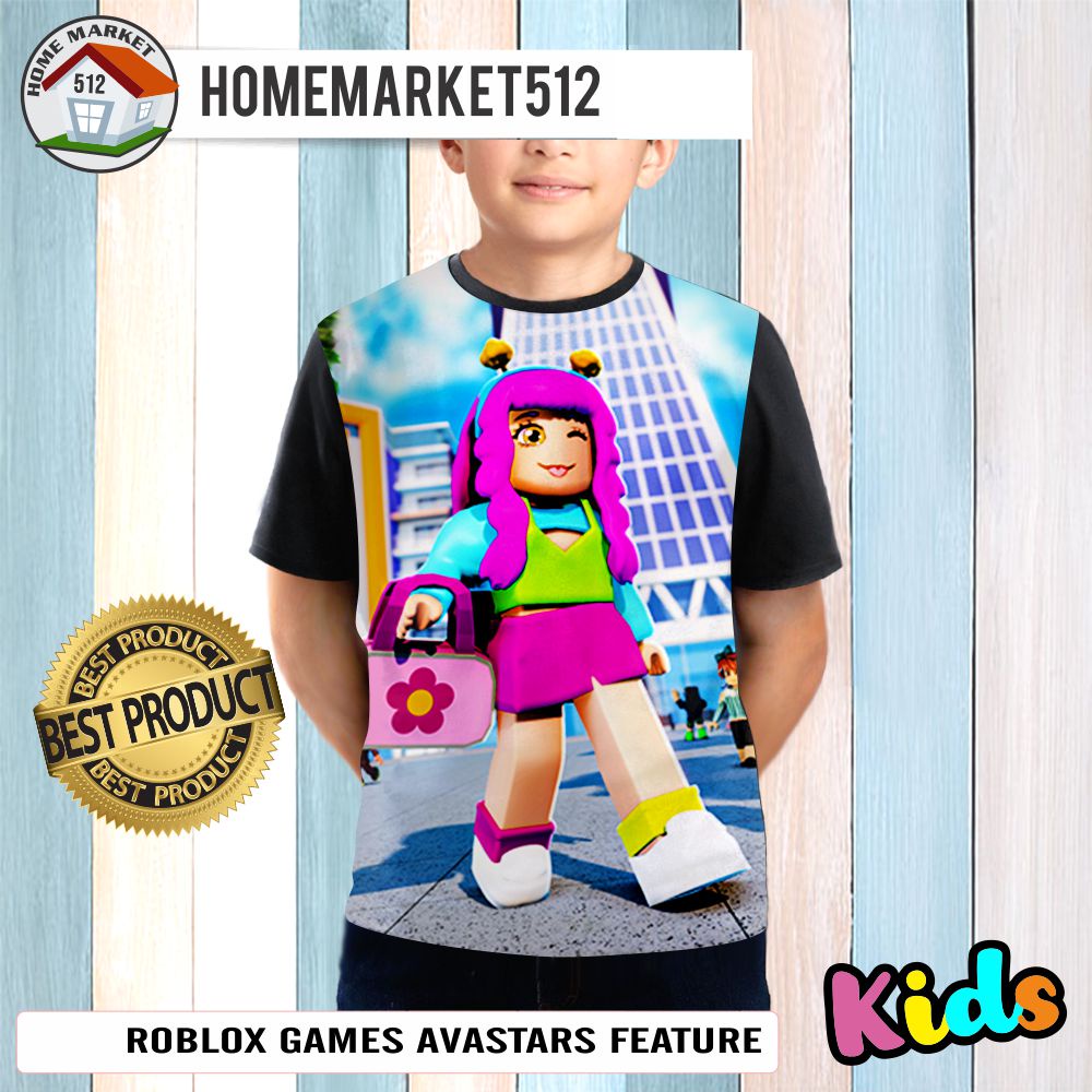 Kaos Anak ROBLOX GAMES AVASTARS FEATURE Kaos Anak Laki-Laki Dan Perempuan | HOMEMARKET512