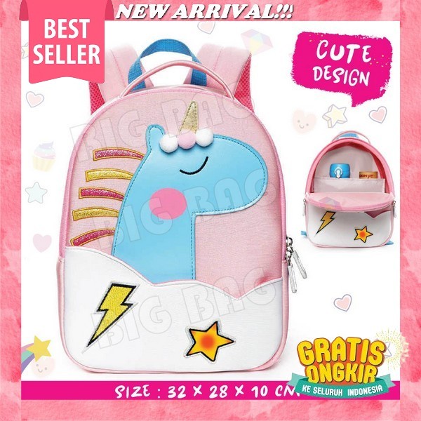 Tas Karakter Pinguin Untuk Perempuan Sd Tk Gratis Gantungan Boneka Boba Tas Ransel Anak Perempuan Ta