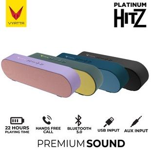 VYATTA PLATINUM HITZ TWS SPEAKER BLUETOOTH PORTABLE USB MEGA BASS