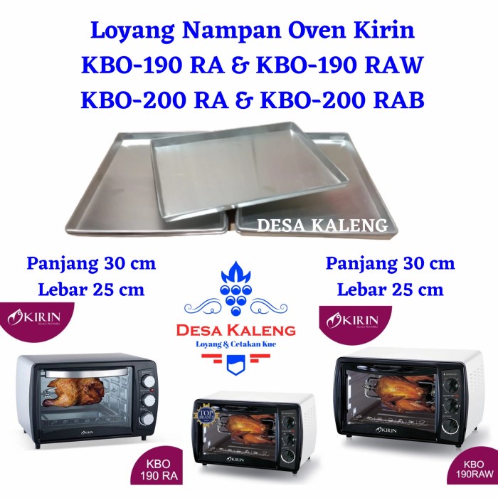 """] Loyang Oven Listrik Kirin KBO-190RA KBO-190RAW KBO-200RA KBO-200RAB