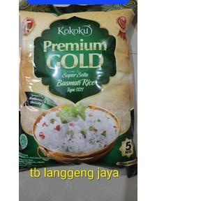 

➧ Beras basmati PREMIUM GOLD 5KG KEMASAN BARU ♖