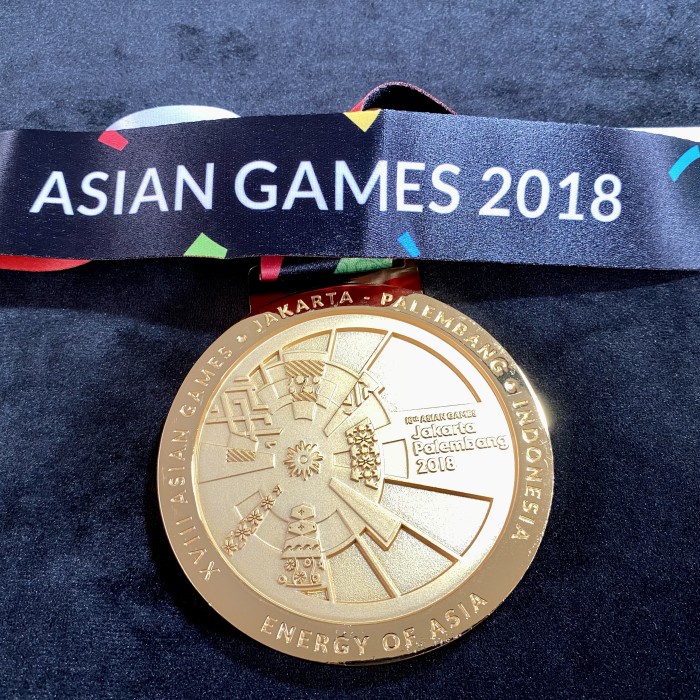 Medali EMAS ASIAN GAMES 2018 Original/ Pajangan/ Hiasan Rumah