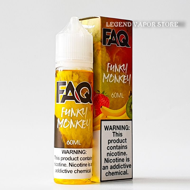 FREEBASE - LIQUID FAQ FUNKY MONKEY 60ML AUTHENTIC