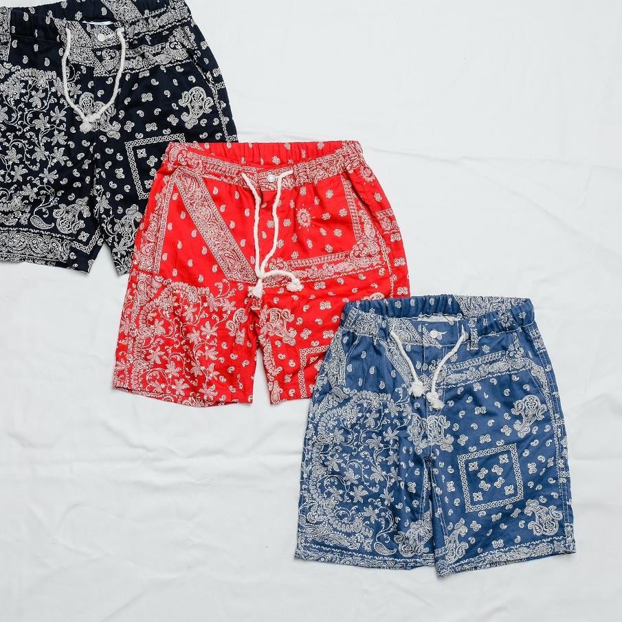 Restock Bespoke project Short paisley pants ⋆dub✰