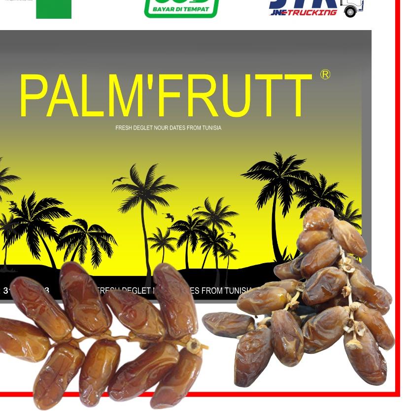 

● [NEW] KURMA TUNISIA [TANGKAI ] PALM FRUTT 500GR [KEMASAN BOX MIKA] ♗