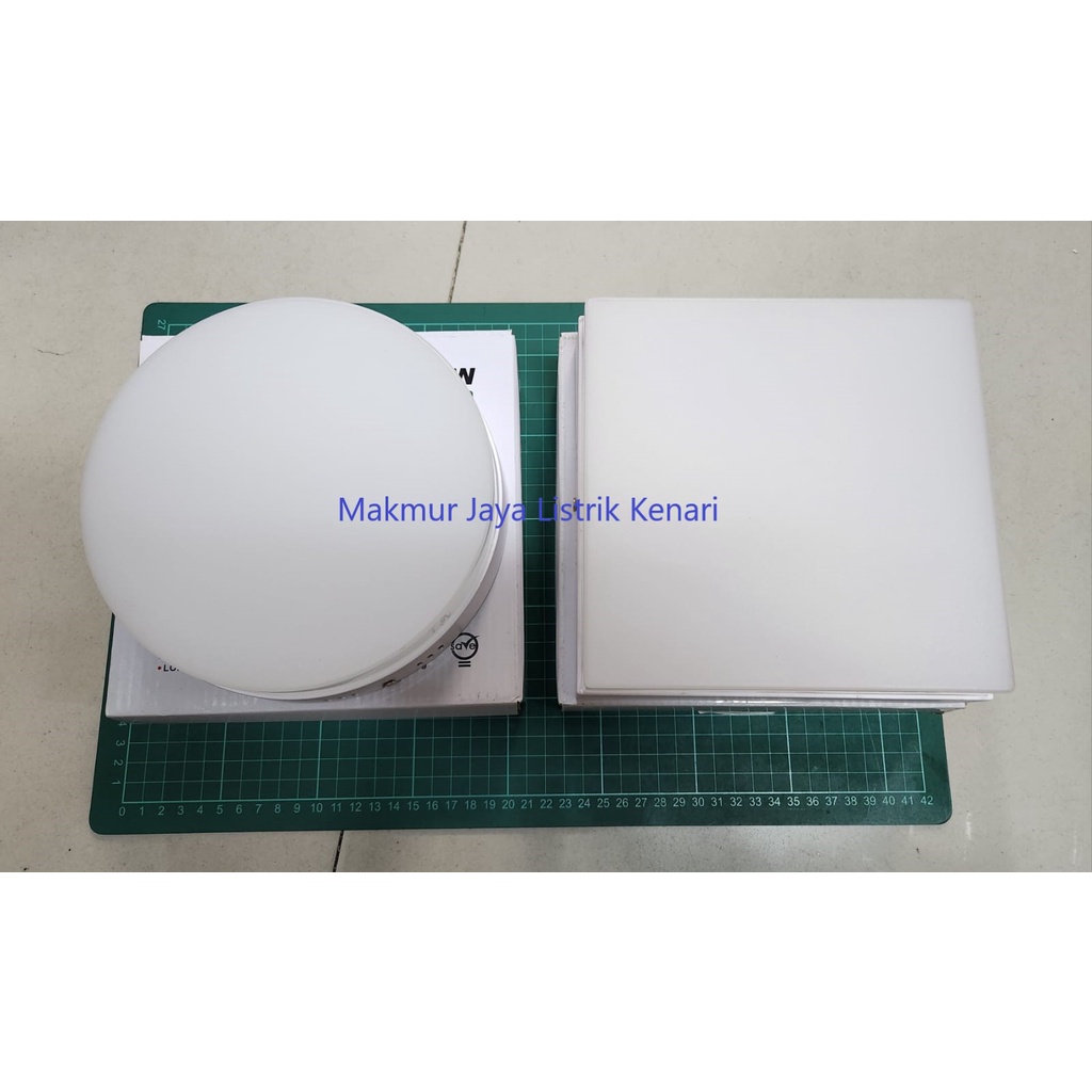 LAMPU LED PANEL DOWNLIGHT OUTBOW BULAT KOTAK ACRYLIC 12 WATT 18 WATT