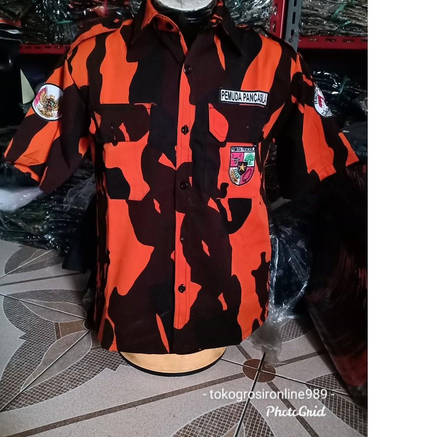 ✧ Kemeja pemuda pancasila . kemeja PDH Pemuda pancasila tangan pendek ➭