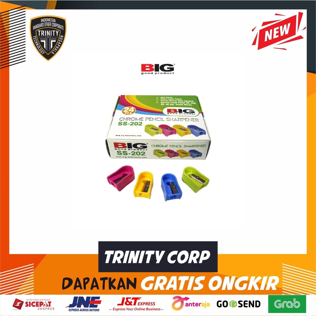 

Rautan Pensil BIG RSS-202 Per pack