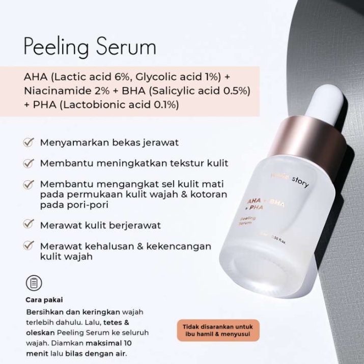 WHITE STORY Peeling Serum 15ml