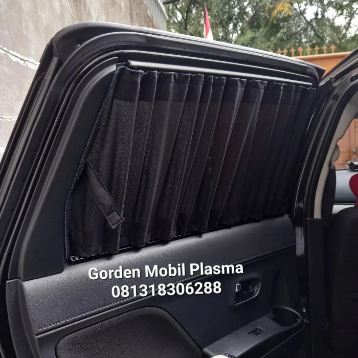 Gorden Mobil Avanza/Veloz 2012- 2020 kaca samping belakang dan bagasi