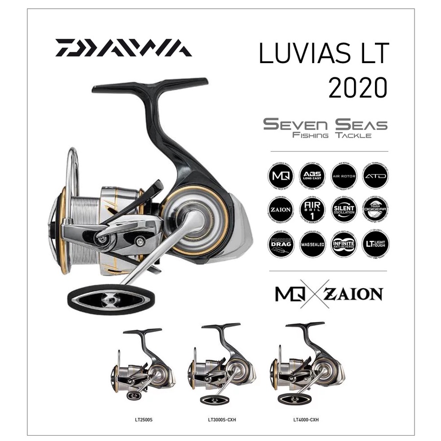 Reel Pancing Spinning Daiwa Luvias LT 2020 Spinning Reel Pancing