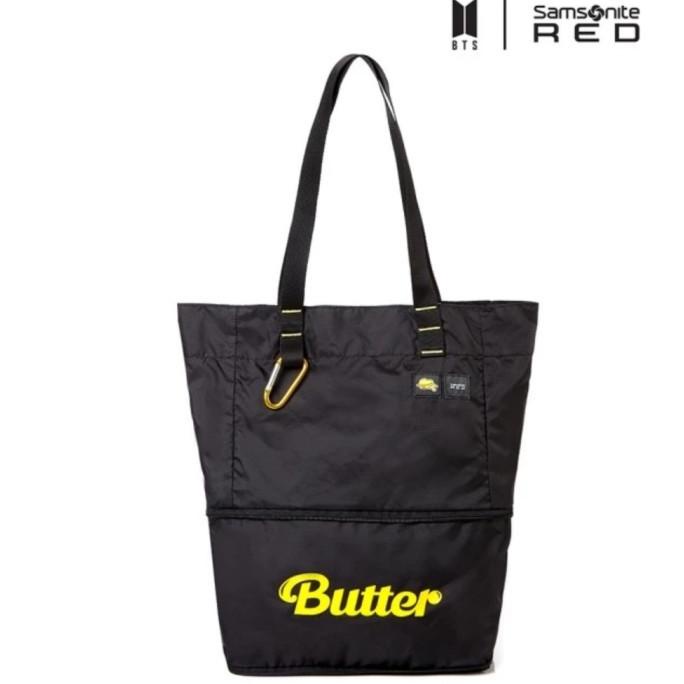 Tas Samsonite Red Bts Butter Xsr Pacable Tote Bag Ladies Limited Black Kiara.Kach
