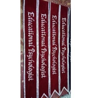 Sedia Disini Slempang wisuda bordir /selempang wisuda beludru bandung express/aksesori wisuda/selemp