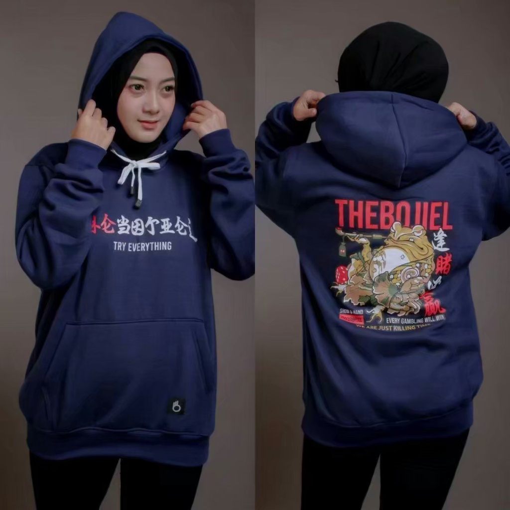 Hoodie Thebojiel Pria Wanita Japan Edition Terbaru / Hoodie Distro Brand Lokal