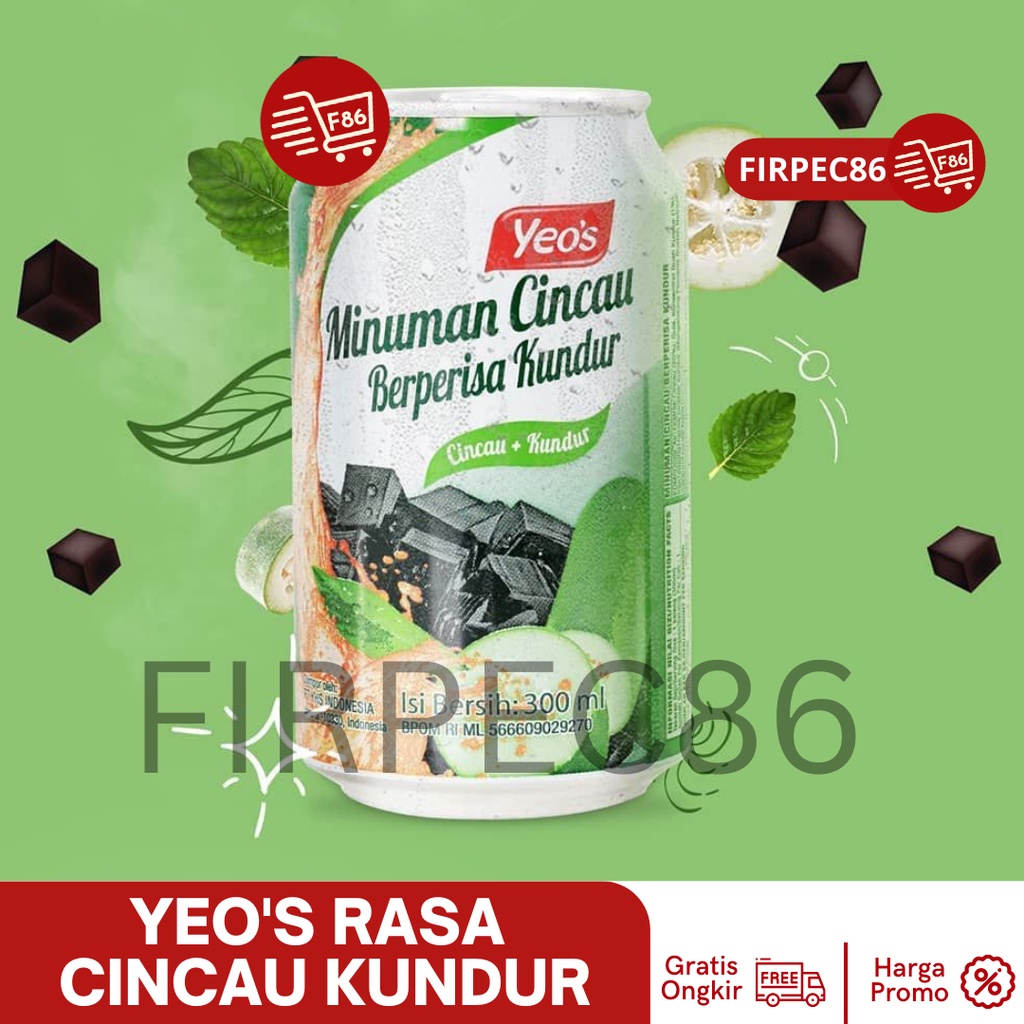 YEOS MINUMAN KALENG 300ML ISI 6 PCS SIAP DIMINUM BANYAK RASA