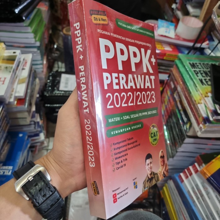 BUKU PPPK PERAWAT TAHUN 2023 MATERI DAN SOAL SESUAI FR PPPK