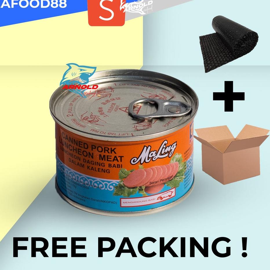 

Untuk Anda Maling Canned Pork Daging Babi Maling Luncheon Meat 397g TTS Brand / Maling TTS 397g