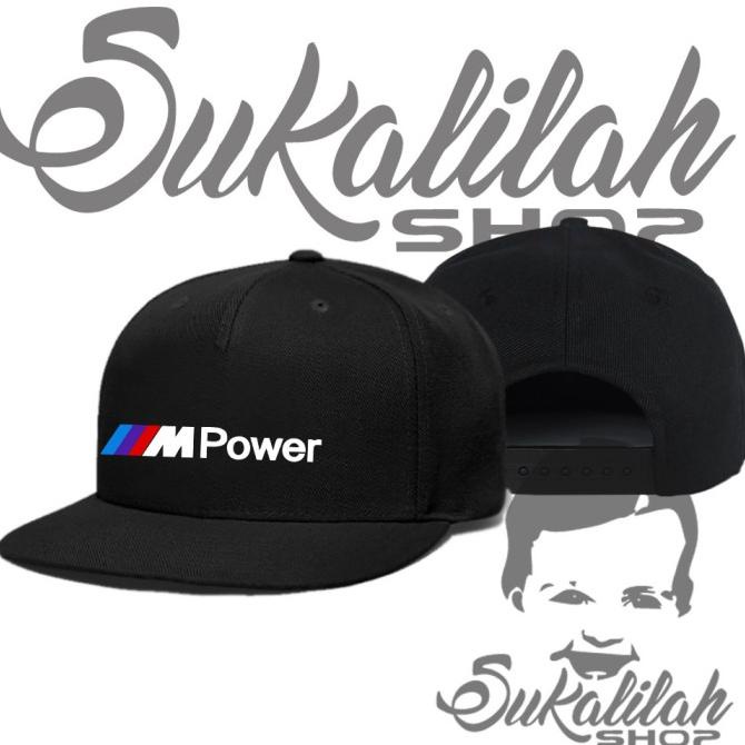 Topi snapback pria unisex all size premium bmw m power