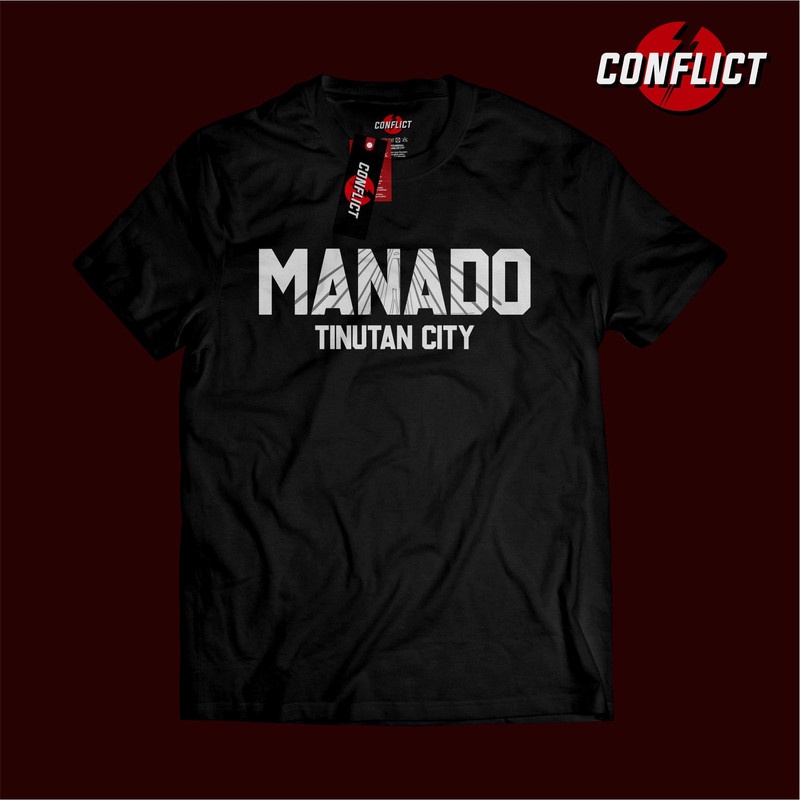 CONFLICT - KAOS KOTA KAOS MANADO KAOS MERCHANDISE