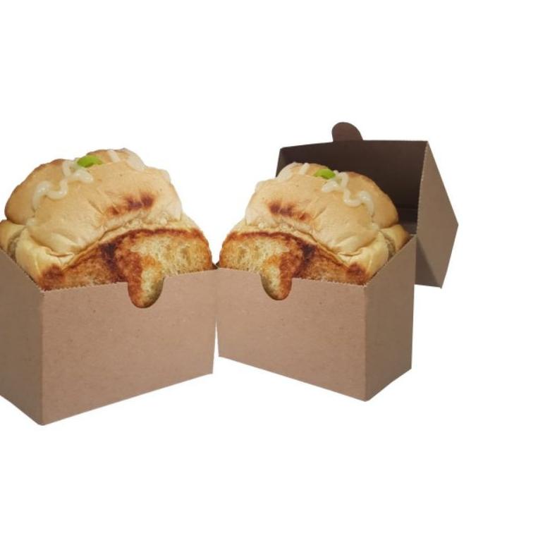 

MURAH BANGET Toast Box Roti Bakar / Take Away - Craft (isi 50 pcs)