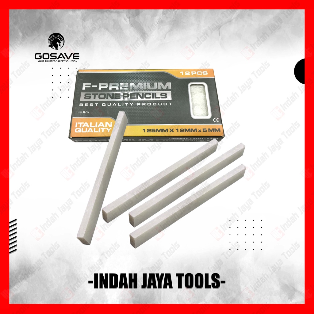 GOSAVE Kapur Besi - Premium Stone Pencil Pencils